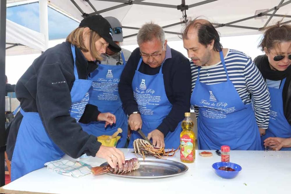 Cerca de 250 personas, repartidas en 13 grupos, han participado en el II Concurs d´arròs mariner Peix Nostrum