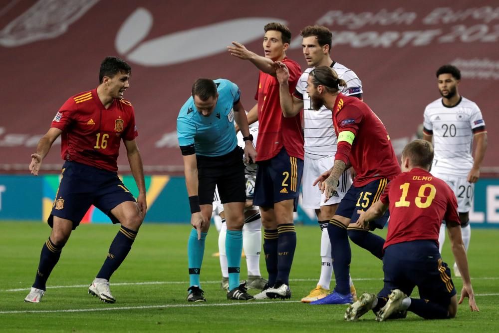 Liga de Naciones: España - Alemania.