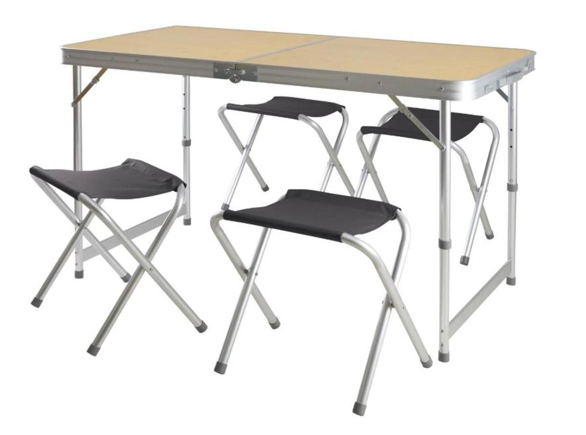 Mañana se esperan colas kilométricas en Lidl para conseguir el set de mesa y cuatro asientos para terraza más barato del mercado: por solo 39,99 euros el juego completo