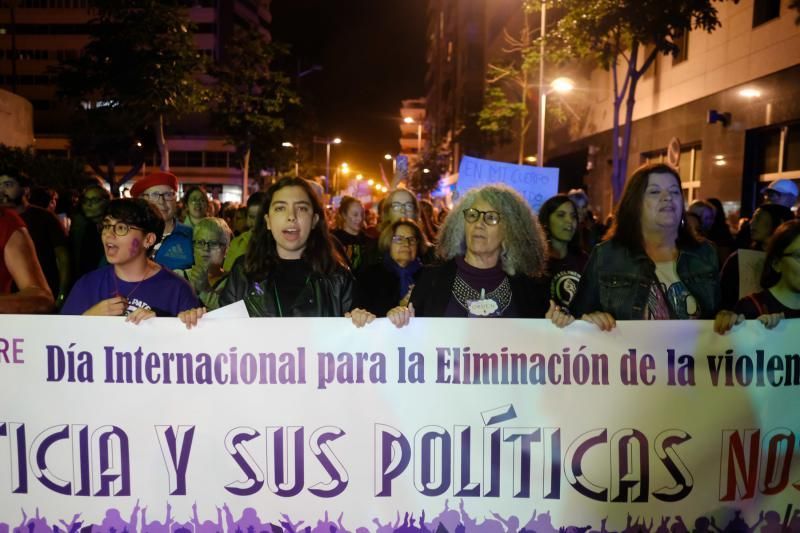 Manifestación contra la violencia machista