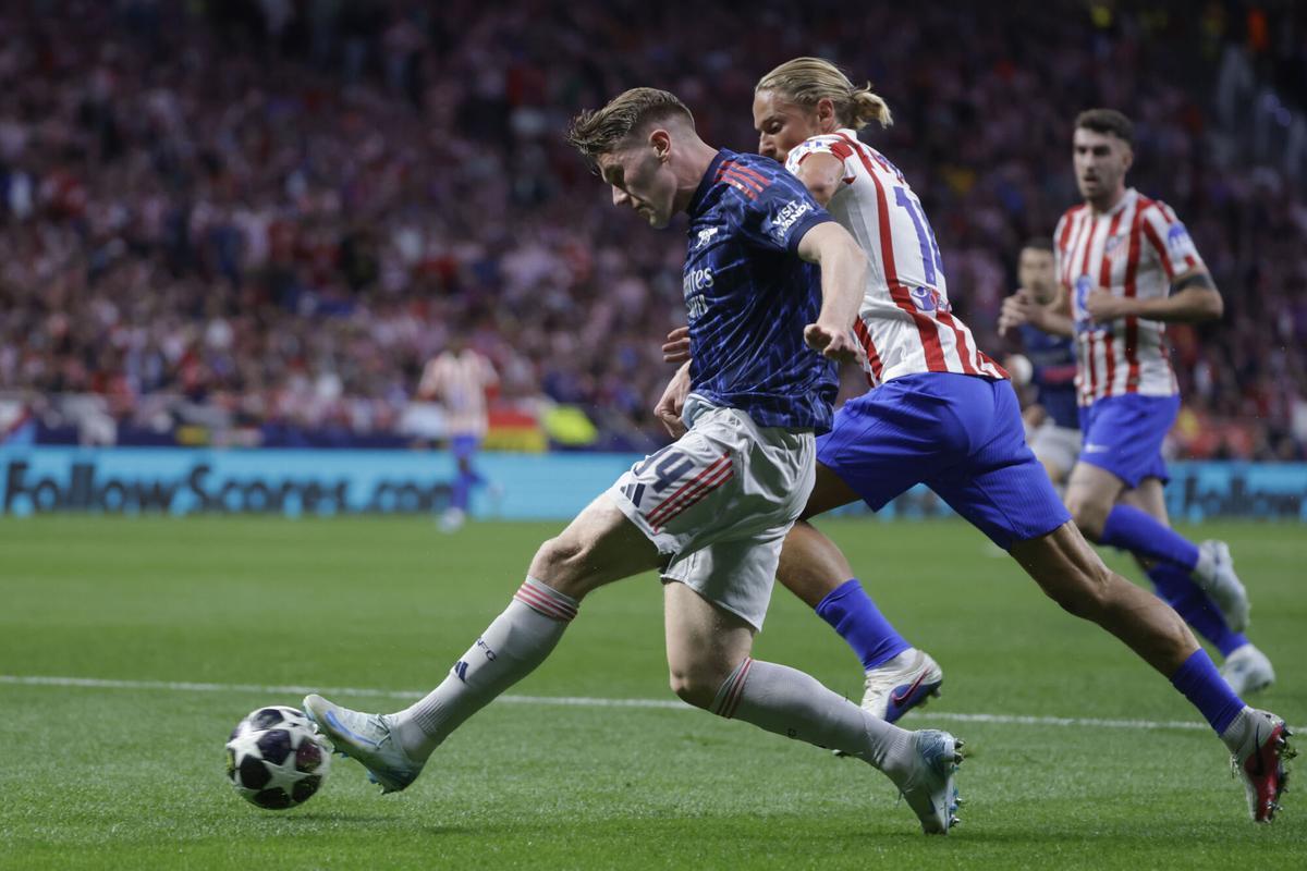 Champions League: Atlético de Madrid - Arsenal, en imágenes.