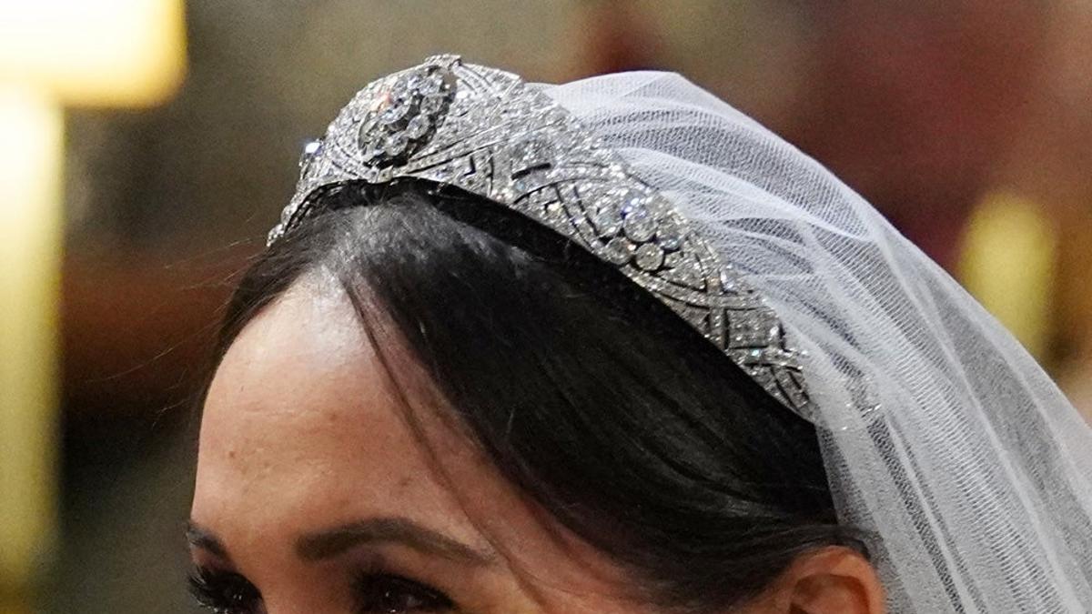 Meghan Markle con un maquillaje sencillo