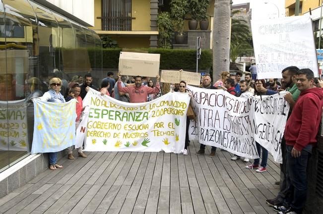 MANIFESTGACION EDIFICIO LA ESPERANZA