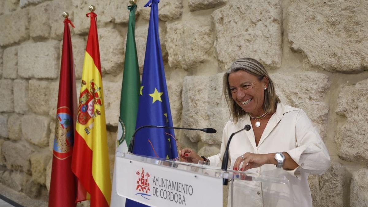 La primera teniente de alcalde y portavoz de Cs en el Ayuntamiento de Córdoba, Isabel Albás.