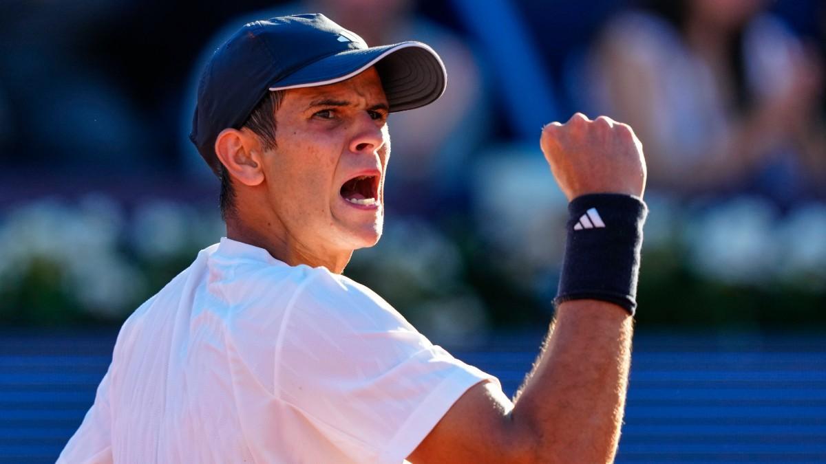 Rafa Jódar, durante el Barcelona Open