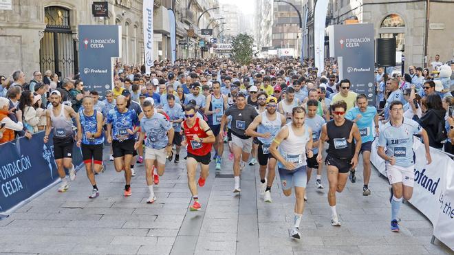 Las imágenes de la carrera.