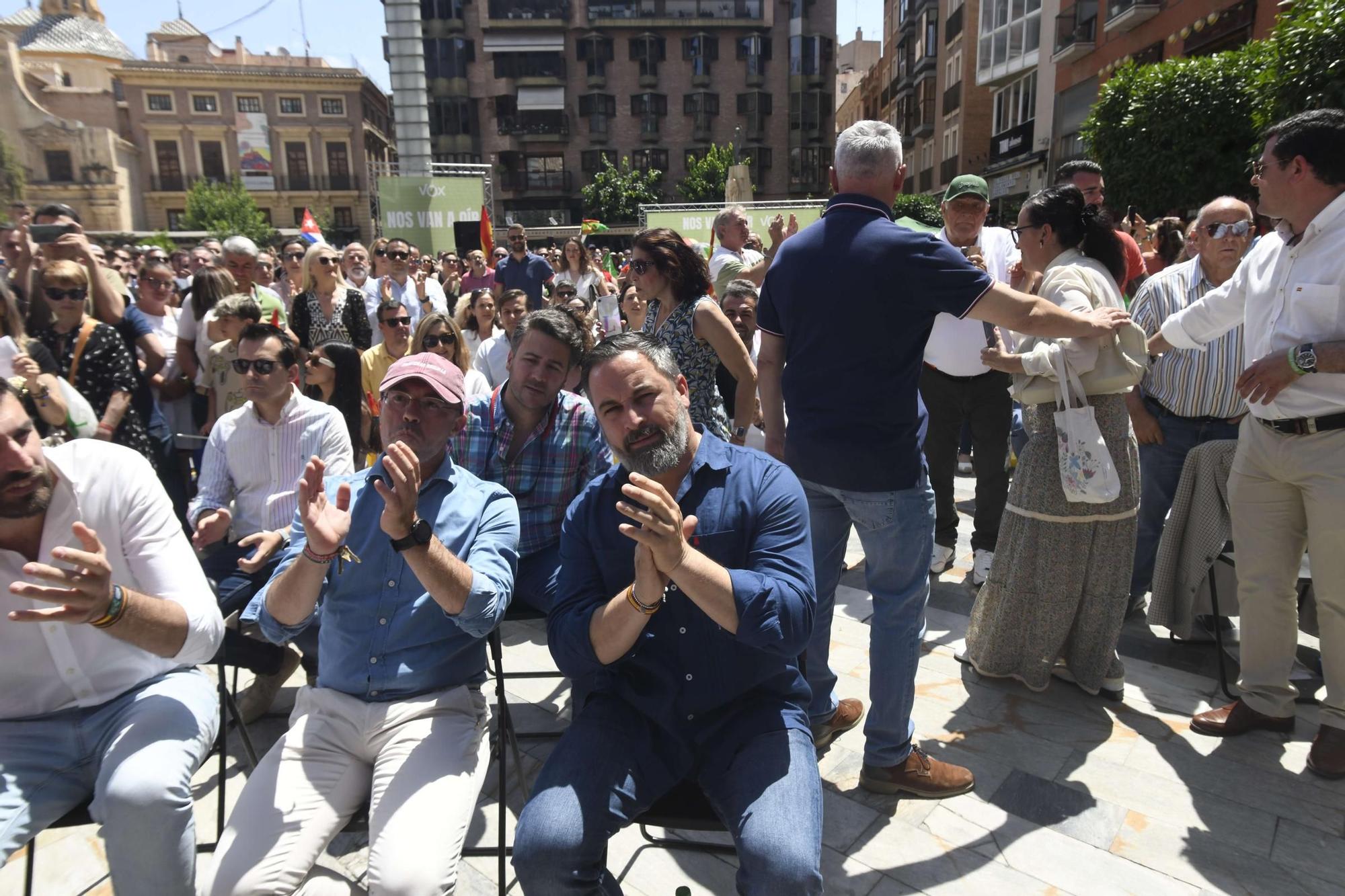 Acto de Santiago Abascal y Jorge Buxadé en Murcia