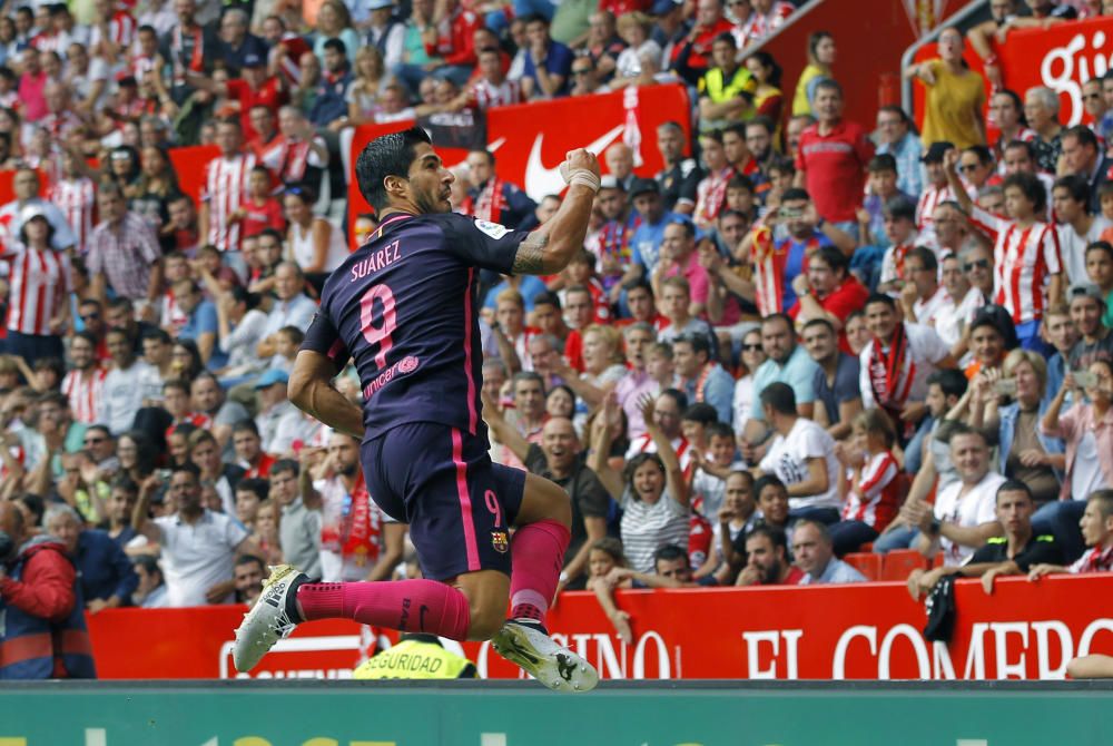 Partido Sporting de Gijón - F. C. Barcelona