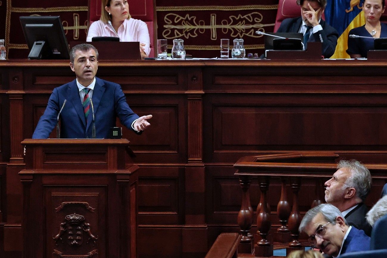 Segunda sesión del debate de investidura en el Parlamento de Canarias