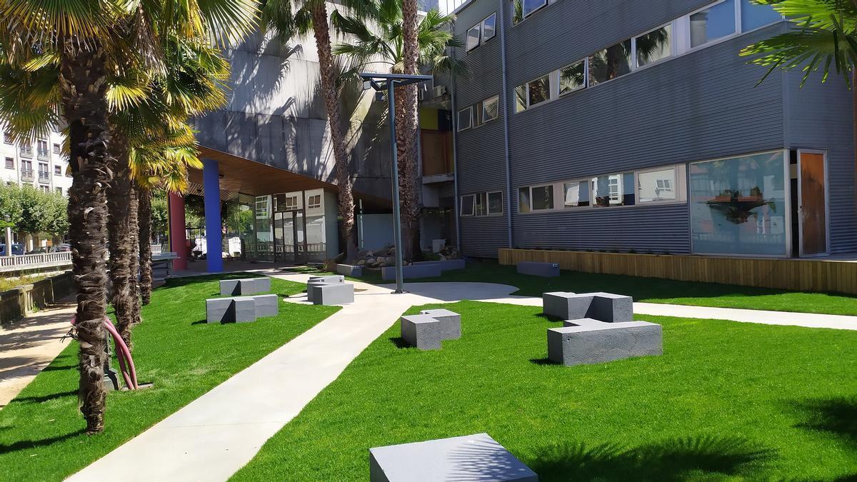 Exterior del Multiusos de A Xunqueira, donde se encuentra el auditorio.
