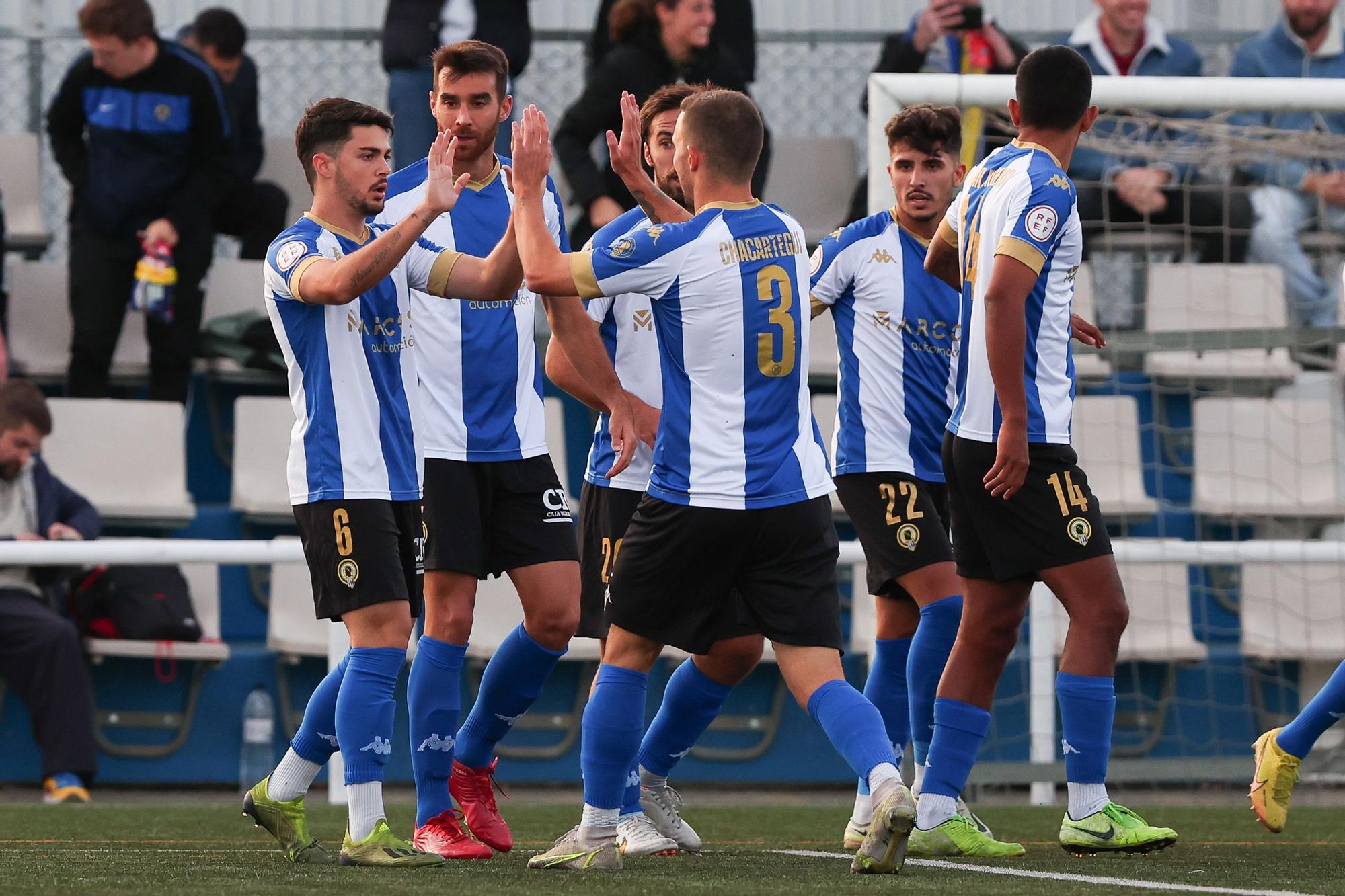 Las imágenes del Terrassa FC - Hércules CF