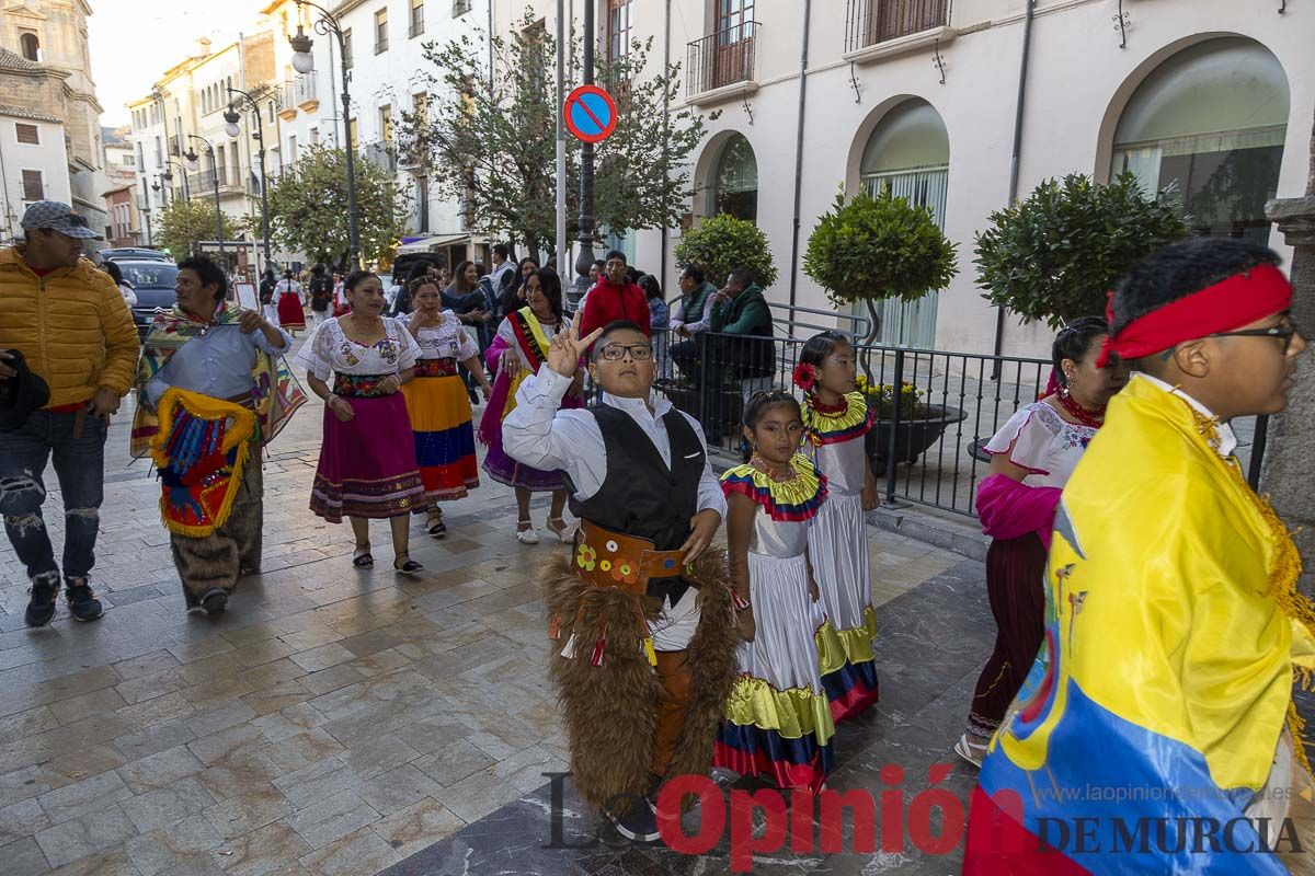 La comunidad ecuatoriana residente en Caravaca de la Cruz celebra la festividad de la Virgen del Quinche