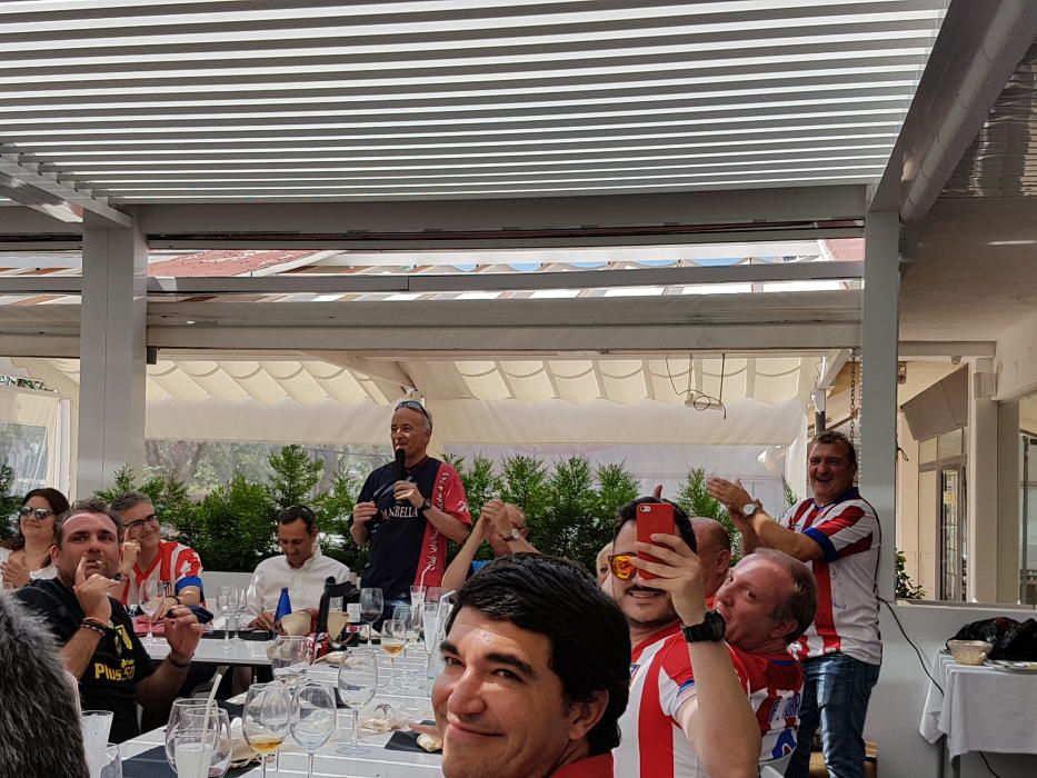 Encuentro de seguidores del Atleti en Alicante