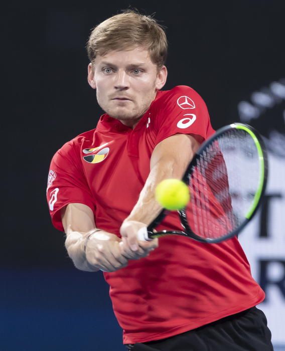 La derrota de Nadal ante Goffin, en imágenes.