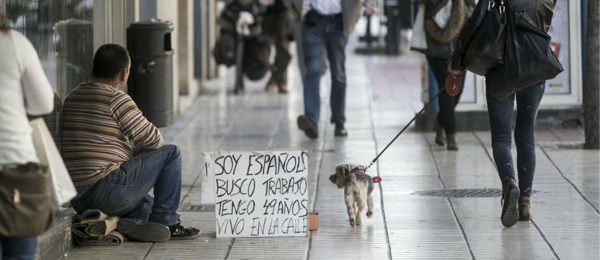 136 indigentes duermen en la calle en Alicante por falta de recursos