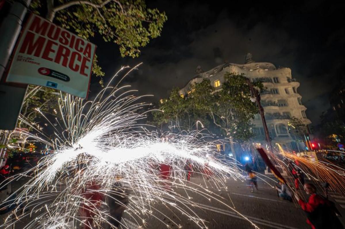 El correfoc de la Mercè