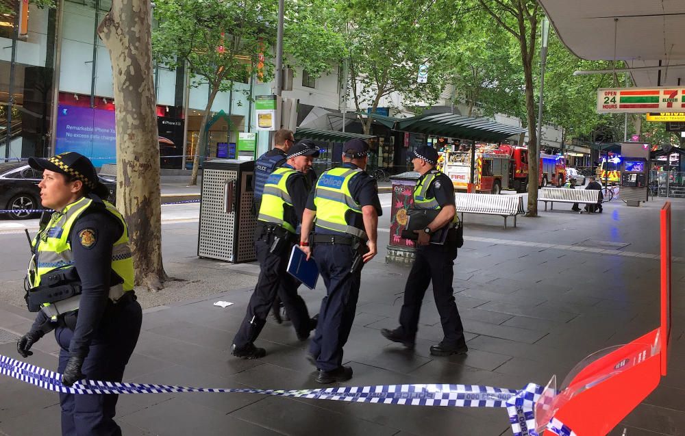 Varias personas apuñaladas en la ciudad australiana de Melbourne.