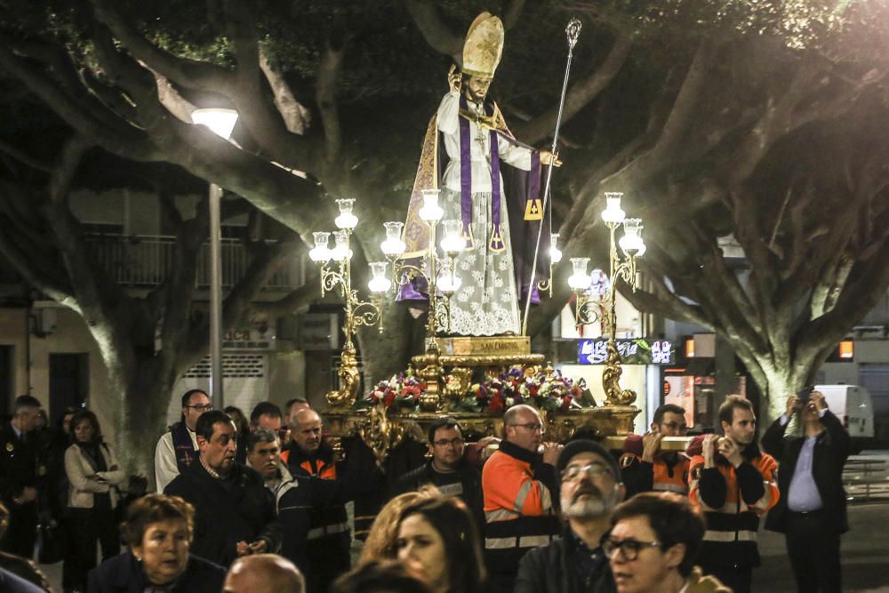 Procesión de San Emigdio en Almoradí