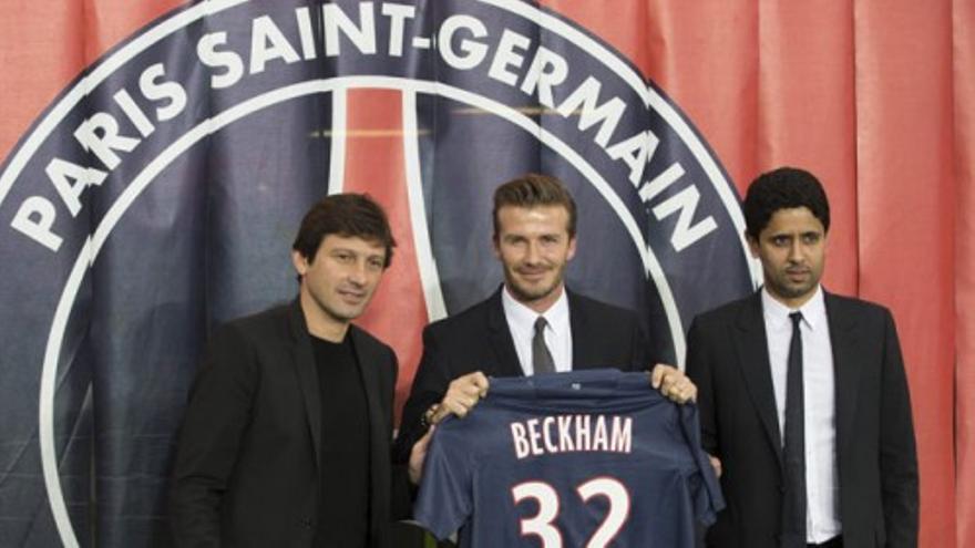 David Beckham ficha por el Paris Saint-Germain