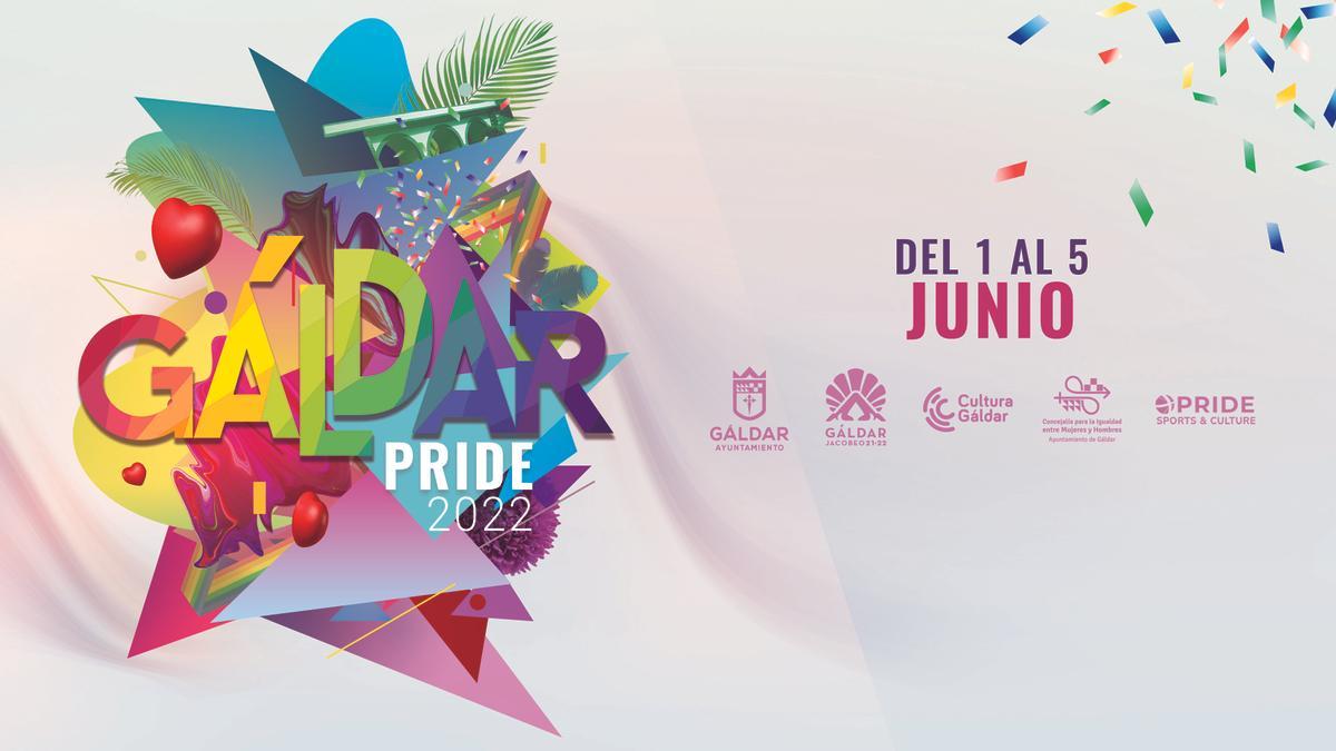 Cartel de la I Gáldar Pride.