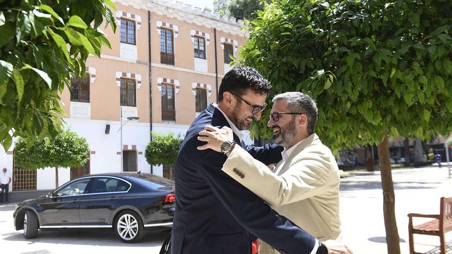La elección de Ginés Ruiz Maciá como presidente del PSOE en Murcia, en imágenes