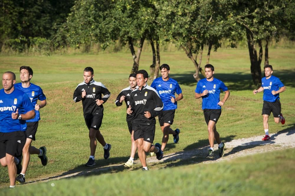 Entrenamiento del Real Oviedo