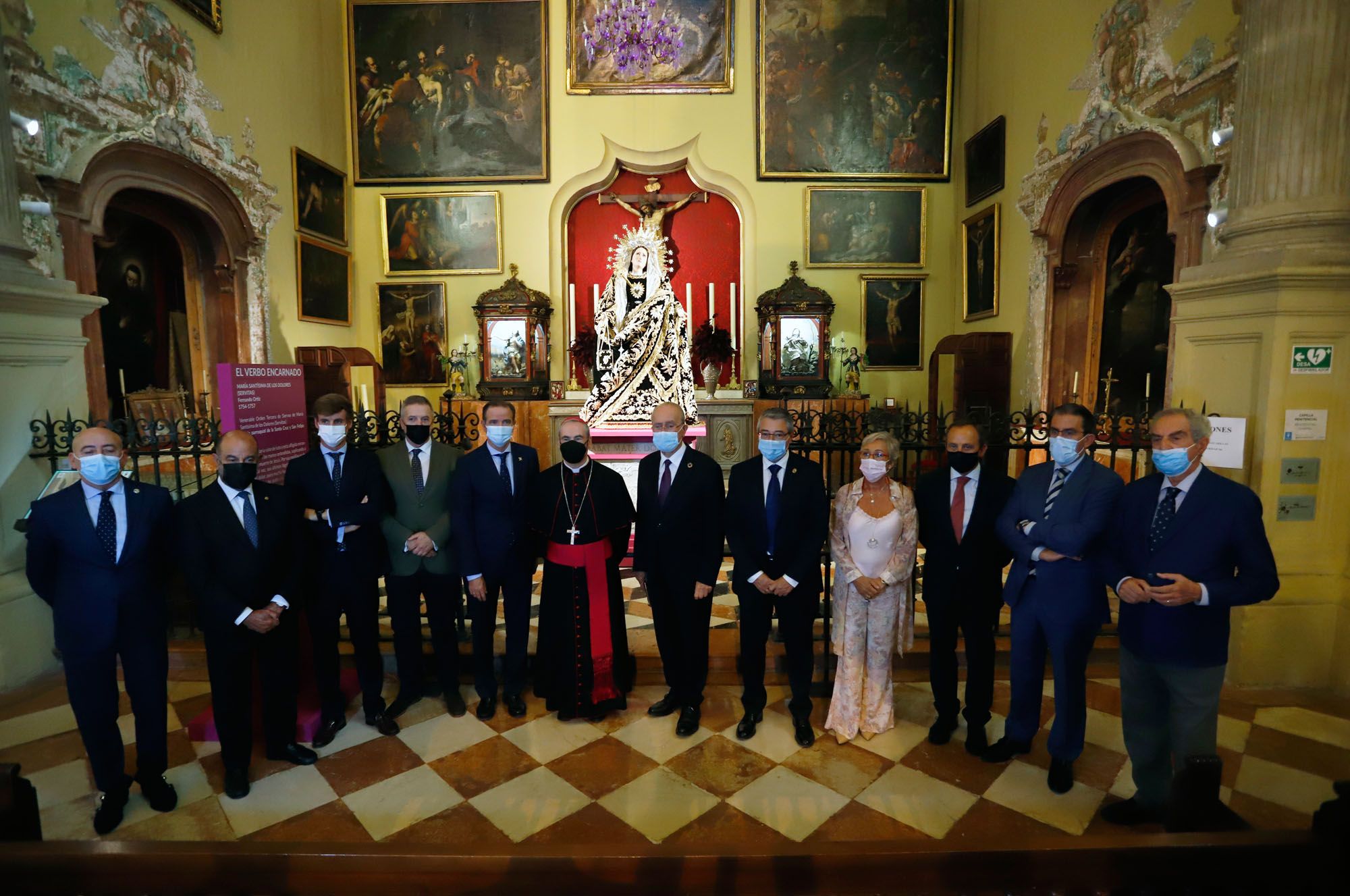 Las imágenes de la exposición 'El Verbo Encarnado' en la Catedral de Málaga