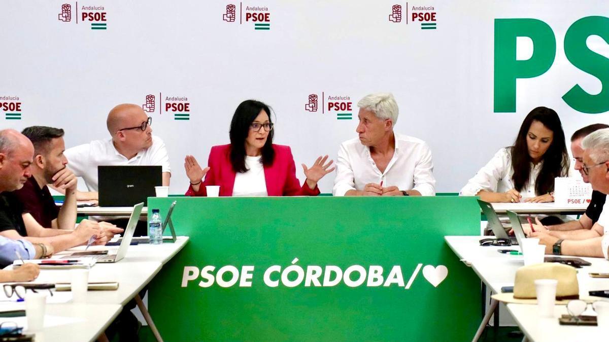 La secretaria general del PSOE cordobés, Rafi Crespín, abre un análisis interno tras el 17M.