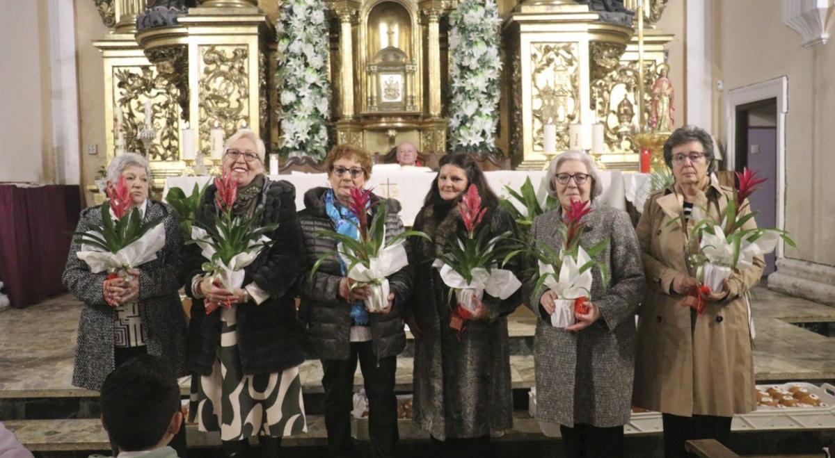 Homenaje a las socias en Gallur.