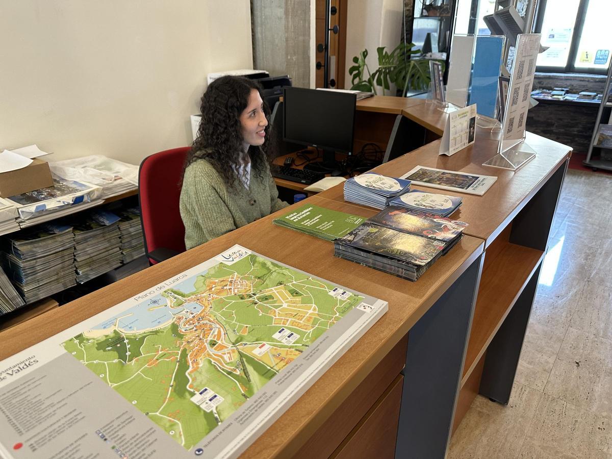 La oficina de información turística, en la Casa de las Artes y las Ciencias.