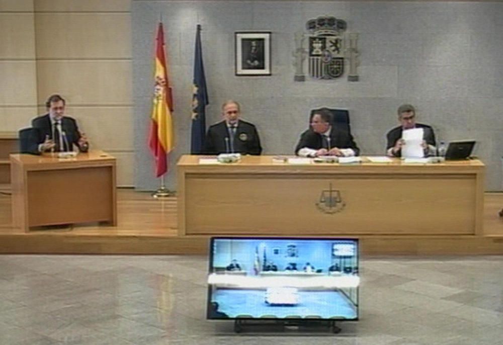 RAJOY TESTIFICA HOY POR HECHOS DE GÜRTEL