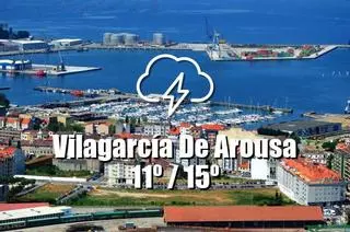 El tiempo en Vilagarcía de Arousa: previsión meteorológica para hoy, viernes 26 de abril