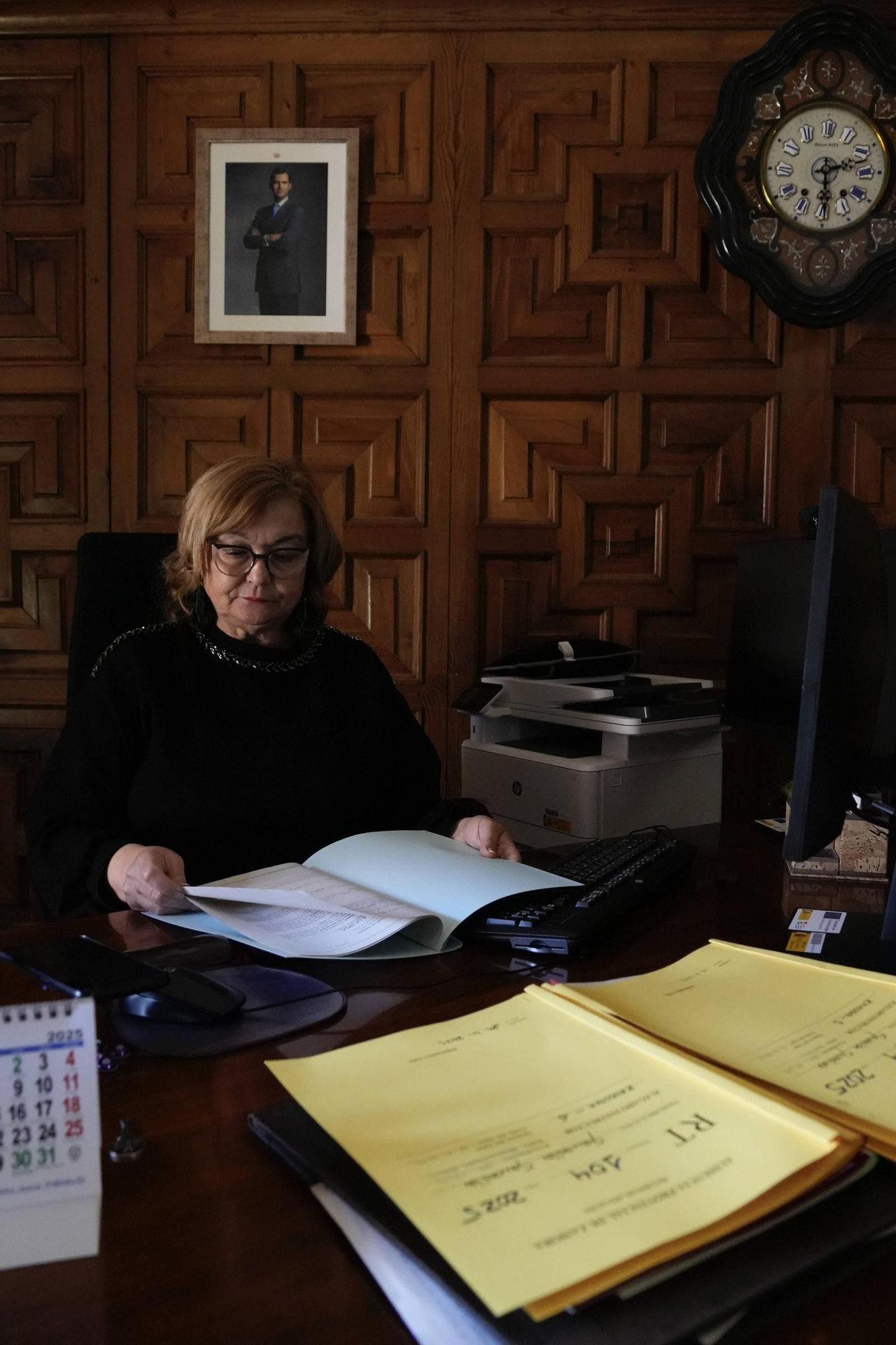 Esther Gonzalez, primera mujer presidenta de la Audiencia de Zamora.