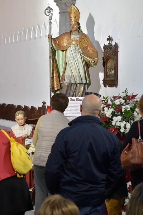 02-02-2019 LAS PALMAS DE GRAN CANARIA. Día de San Blas en la iglesia de Santo Domingo. Fotógrafo: ANDRES CRUZ