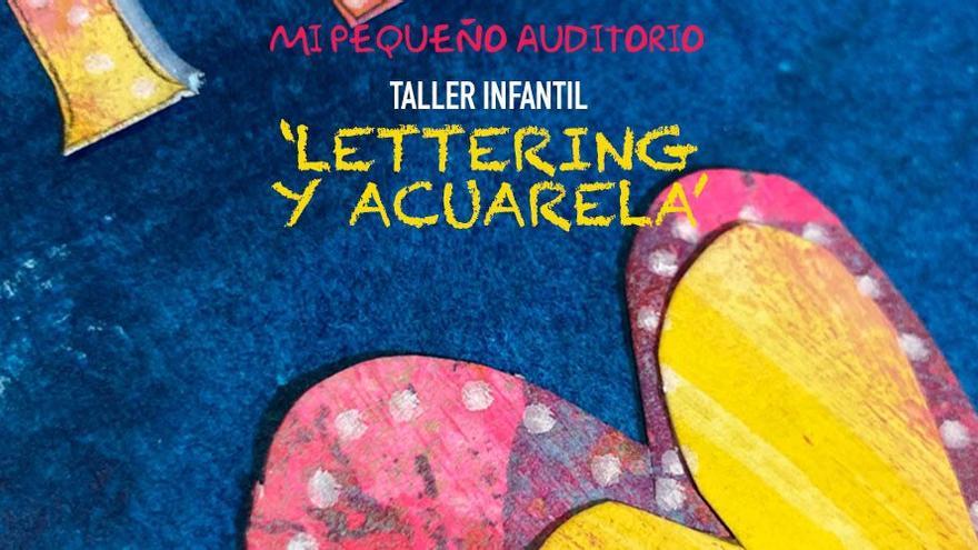 Taller infantil: Lettering y acuarela