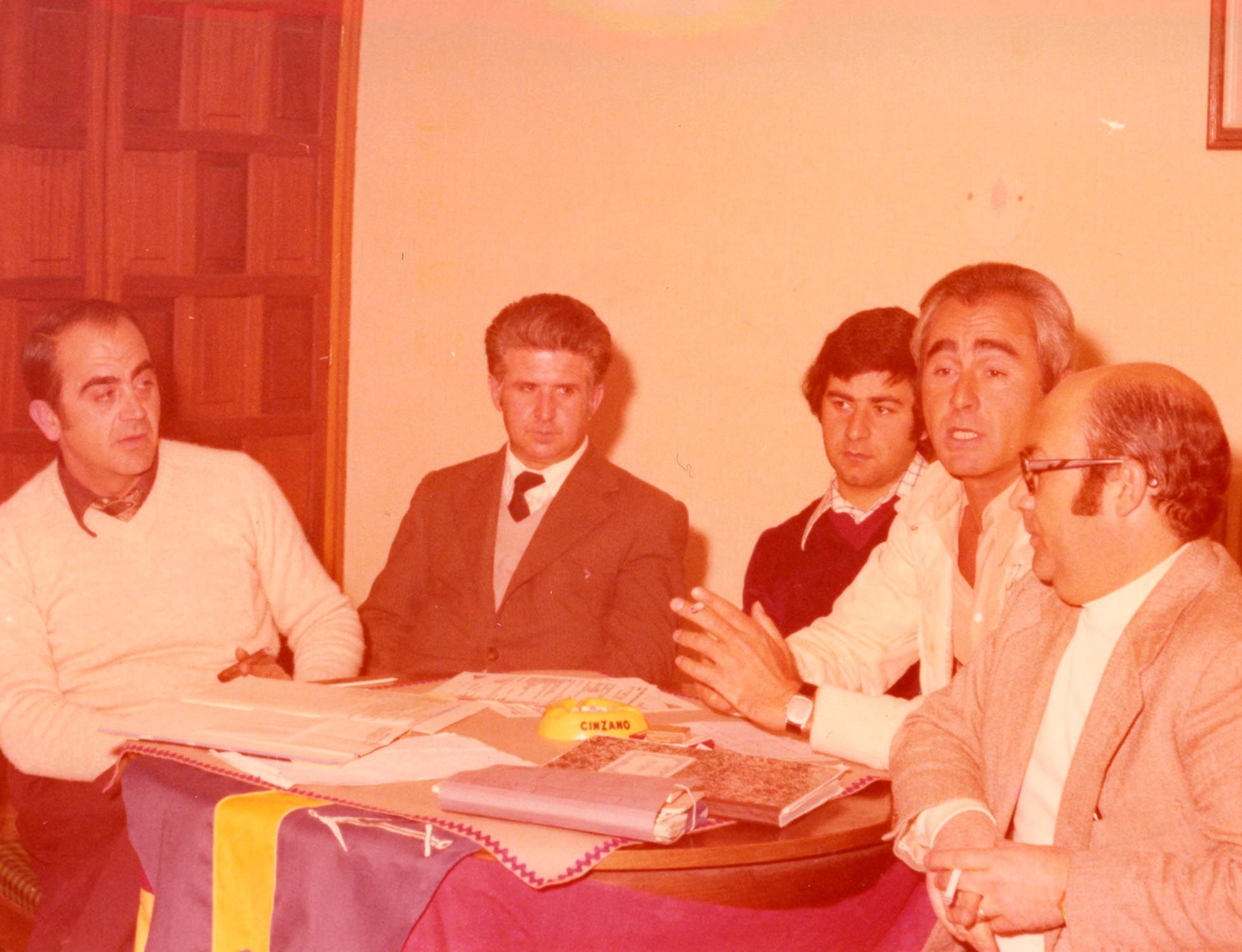 Junta general de socios en 1975.