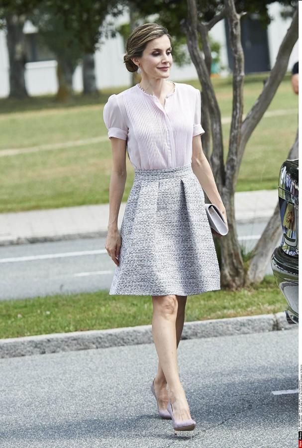 Inspiración bodas: Doña Letizia con falda
