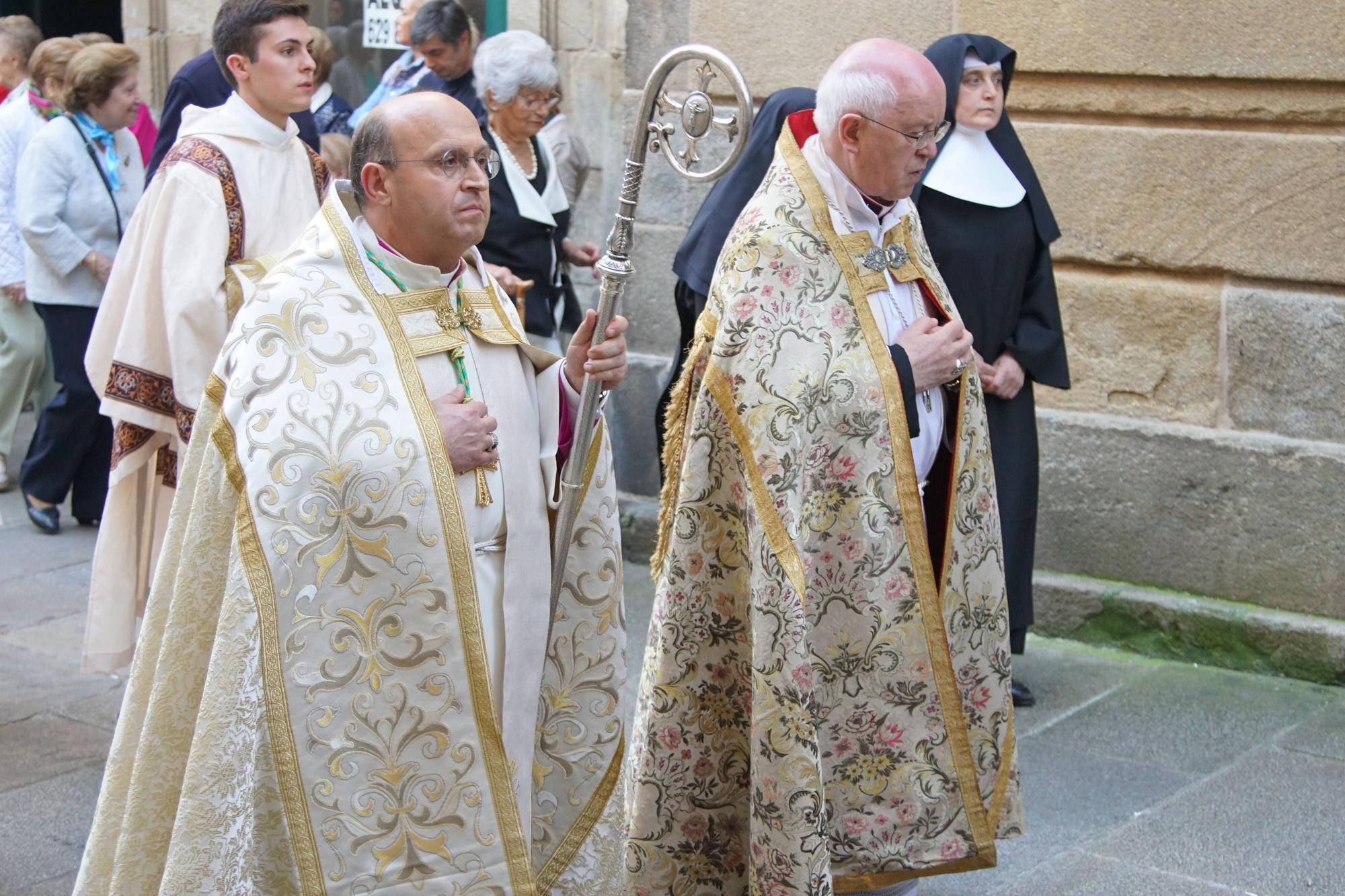 Así fue la procesión del Corpus Christi en Santiago de Compostela