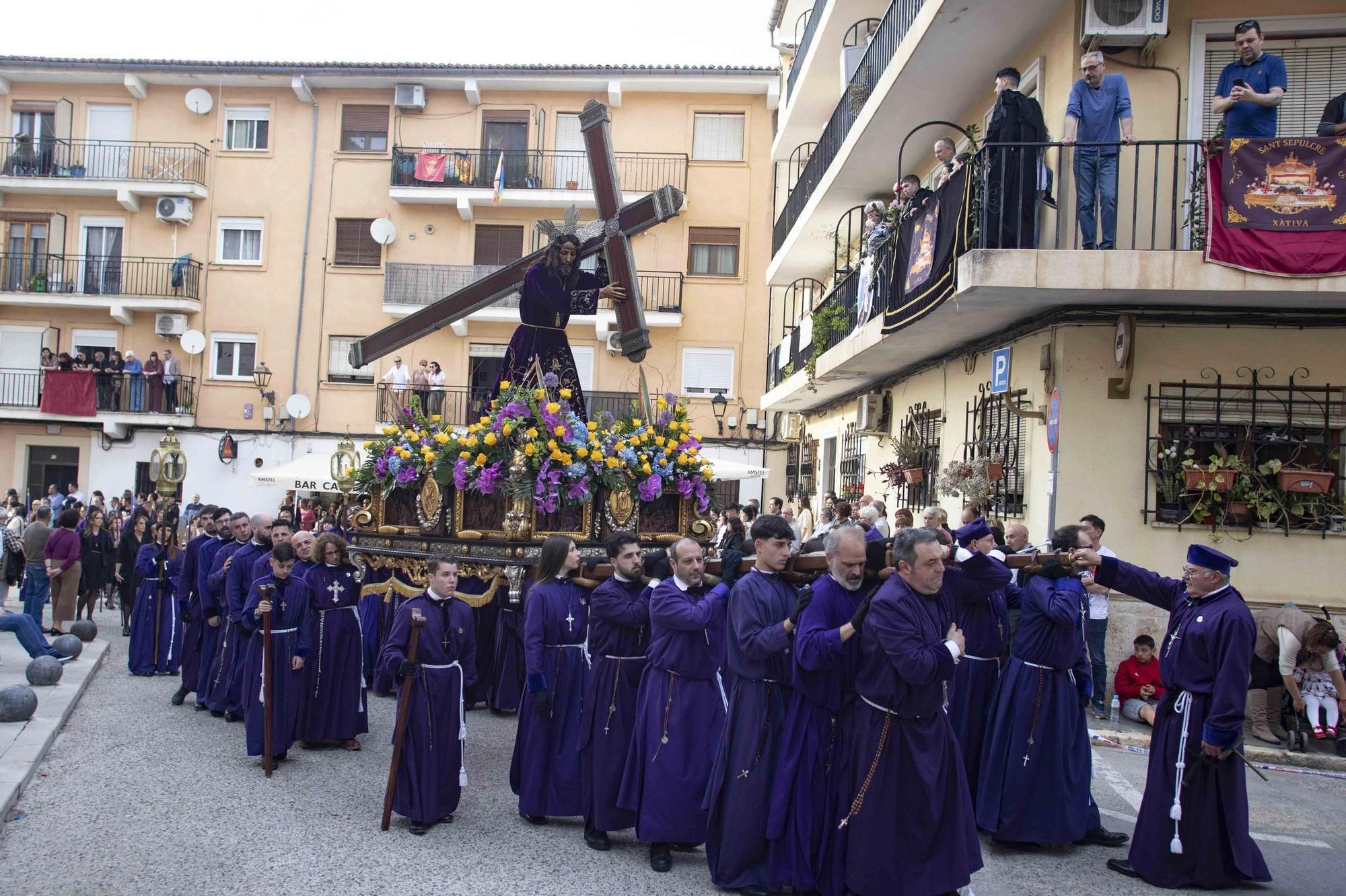 Las mejores imágenes de la  Procesión general del Santo Entierro de Xàtiva