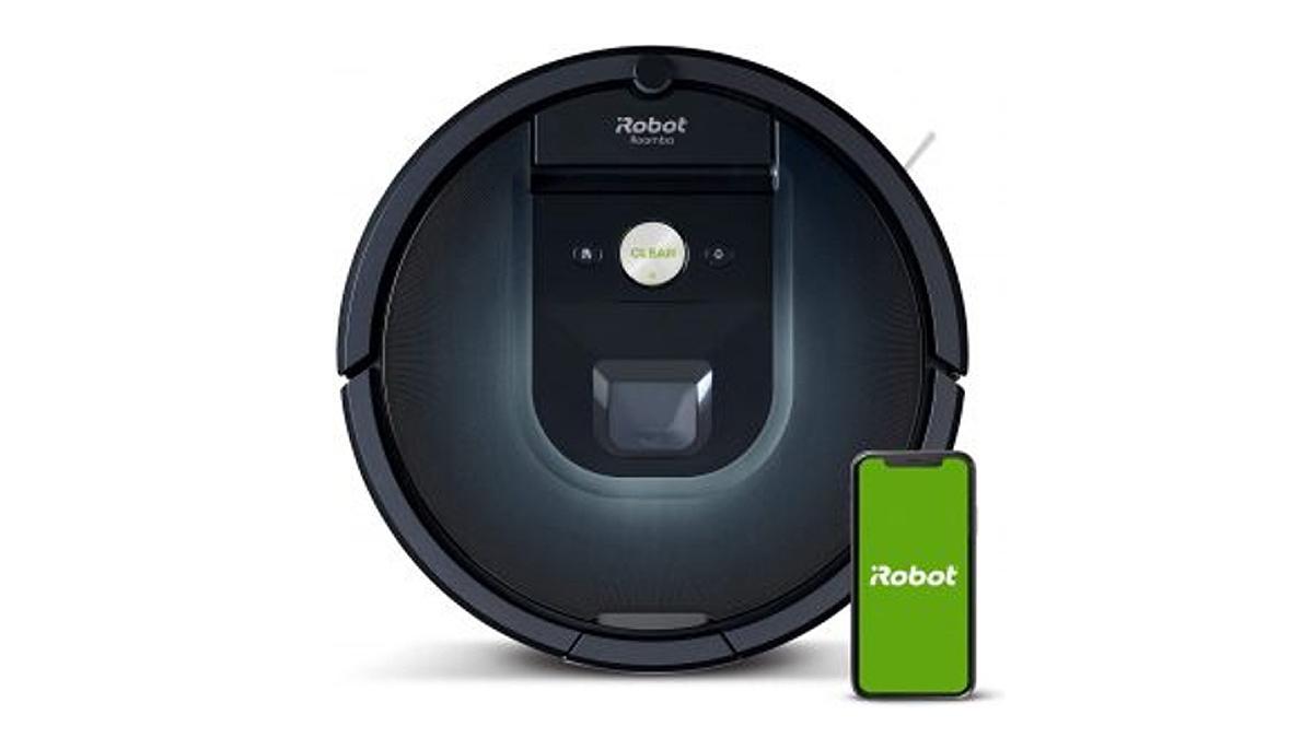 Robot aspirador Wi-Fi iRobot Roomba 981.