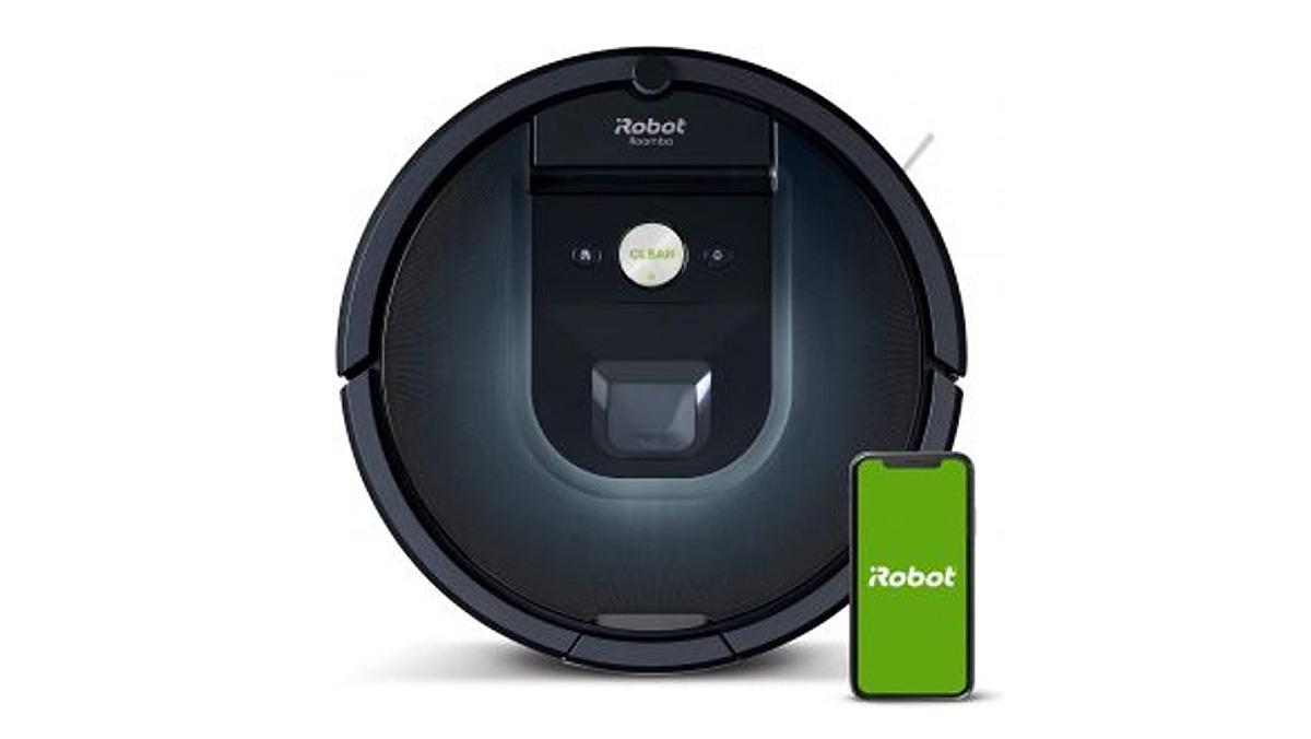 Robot aspirador Wi-Fi iRobot Roomba 981.