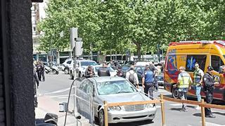 Mueren dos personas atropelladas en el paseo de Extremadura de Madrid por un coche que huía de la Guardia Civil