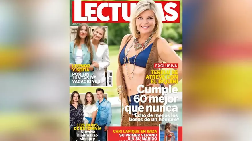 Terelu Campos protagoniza el posado del verano abriendo su corazón