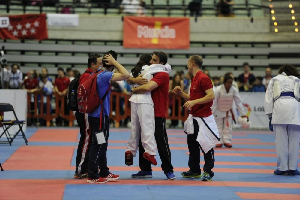 Podium del Campeonato de Kárate