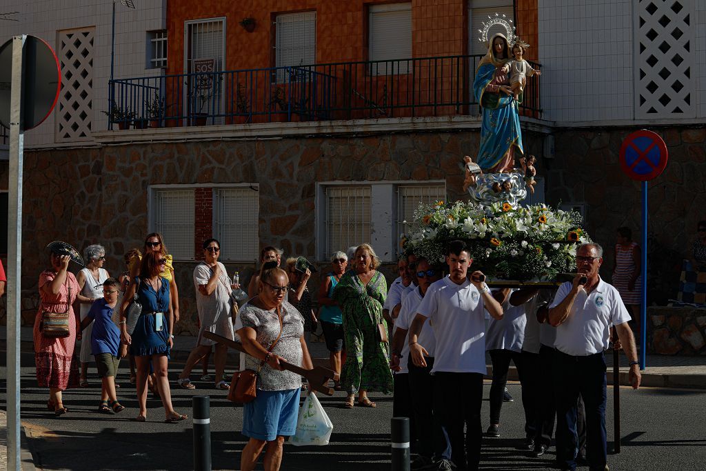 Procesión de la Virgen en Cabo de Palos y Los Nietos