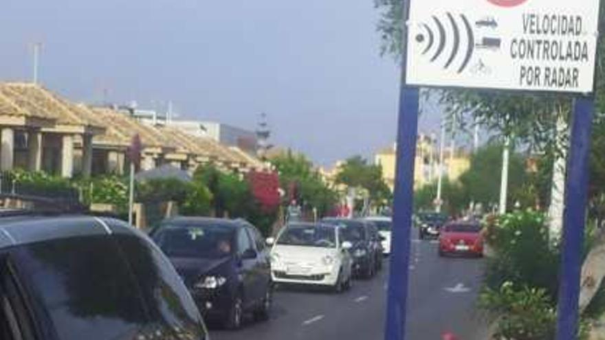 Orihuela instalará radares en el litoral y el acceso de Los Huertos para controlar la velocidad