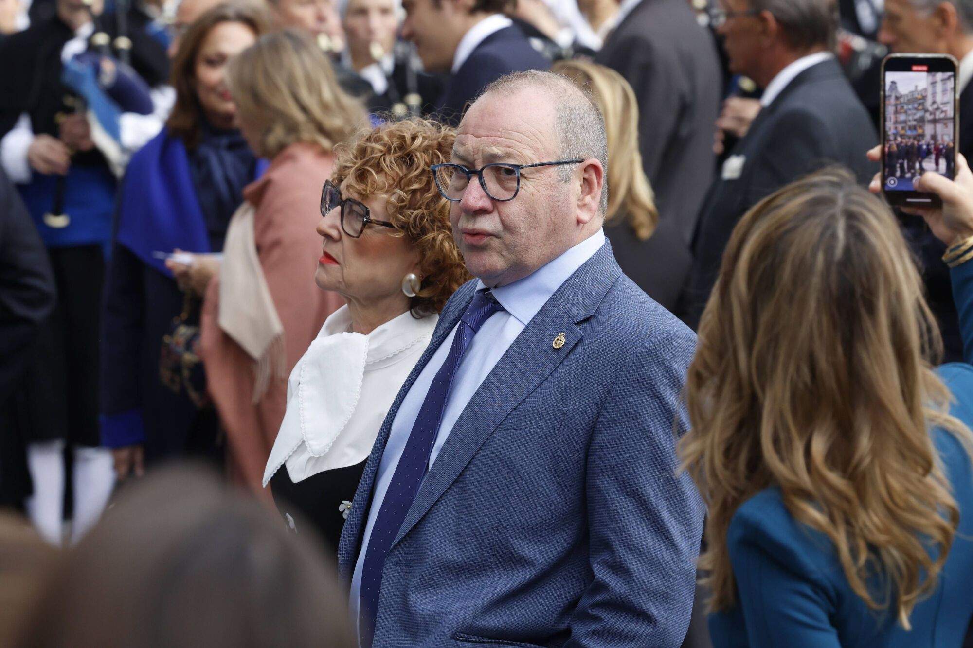  Así fue la llegada de los invitados a los premios "Princesa de Asturias" y su paso por la alfombra azul