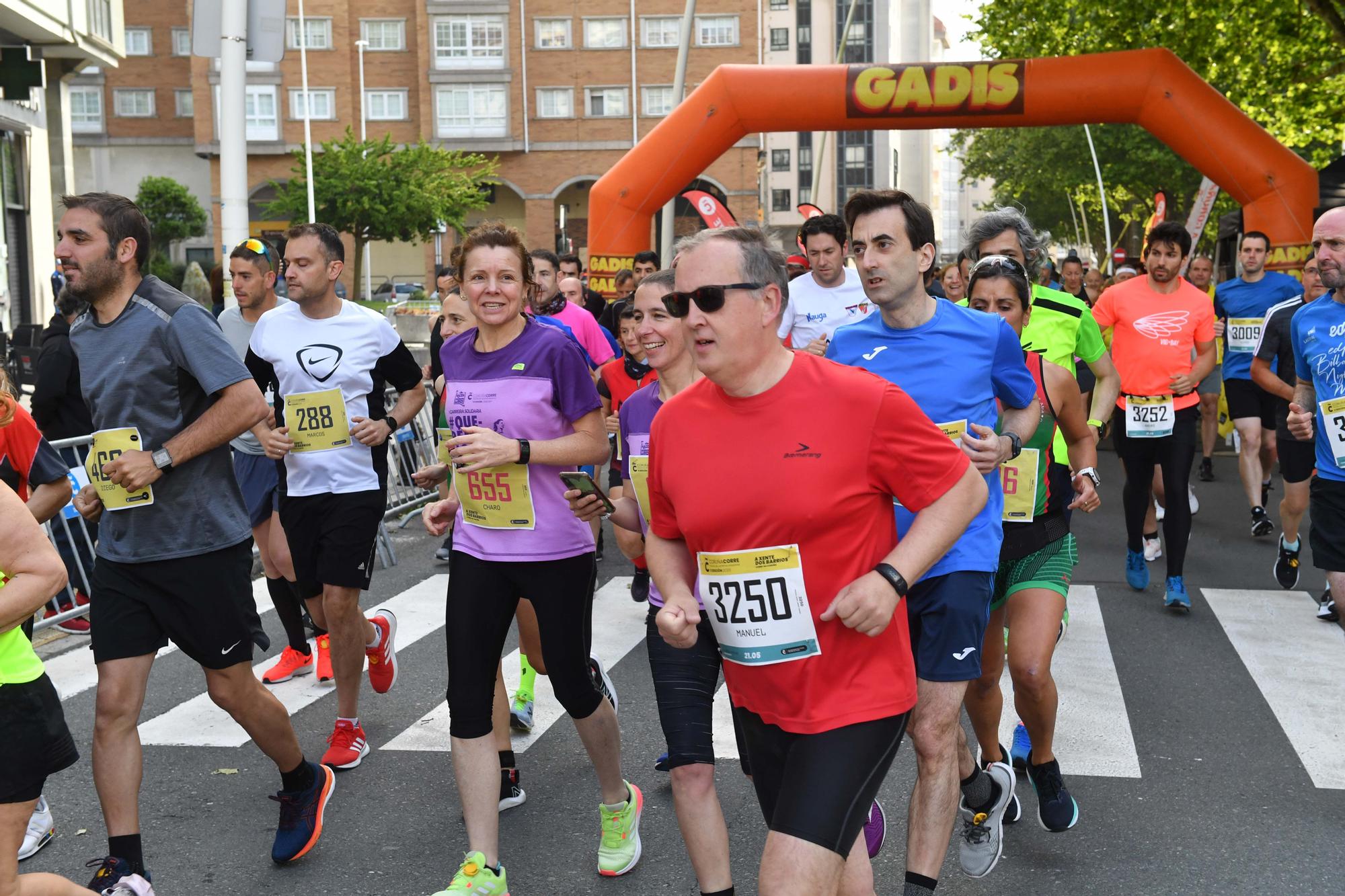 Carrera de Os Rosales del circuito Coruña Corre