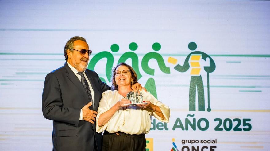 Julia Díaz, elegida mejor vendedora de la ONCE en Tenerife para 2025