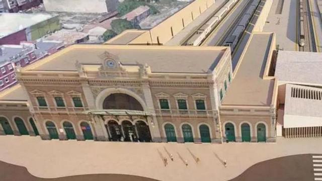 Simulación de la estación de Cartagena que propuso Adif. | L.O.